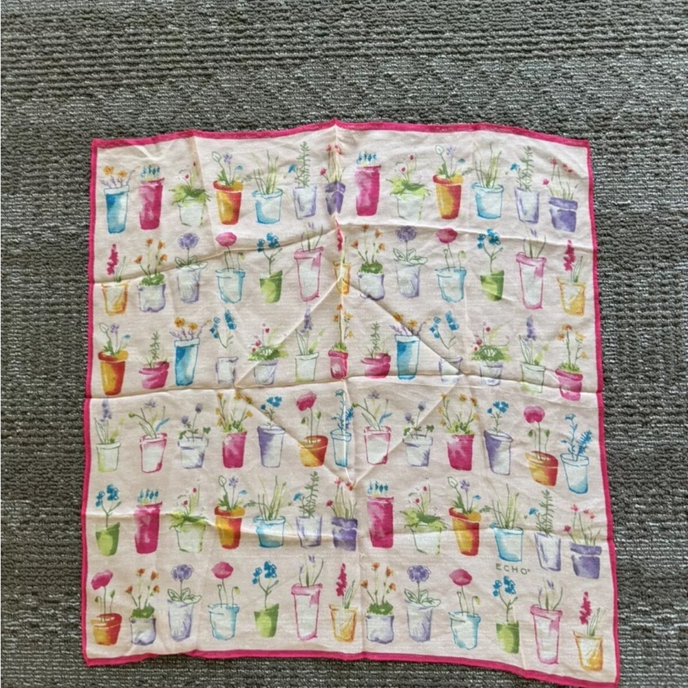 Echo Floral Print Scarf